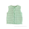 Boys Vest Comfortable And Lightweight Childre's Down Jacket Vest Supplier